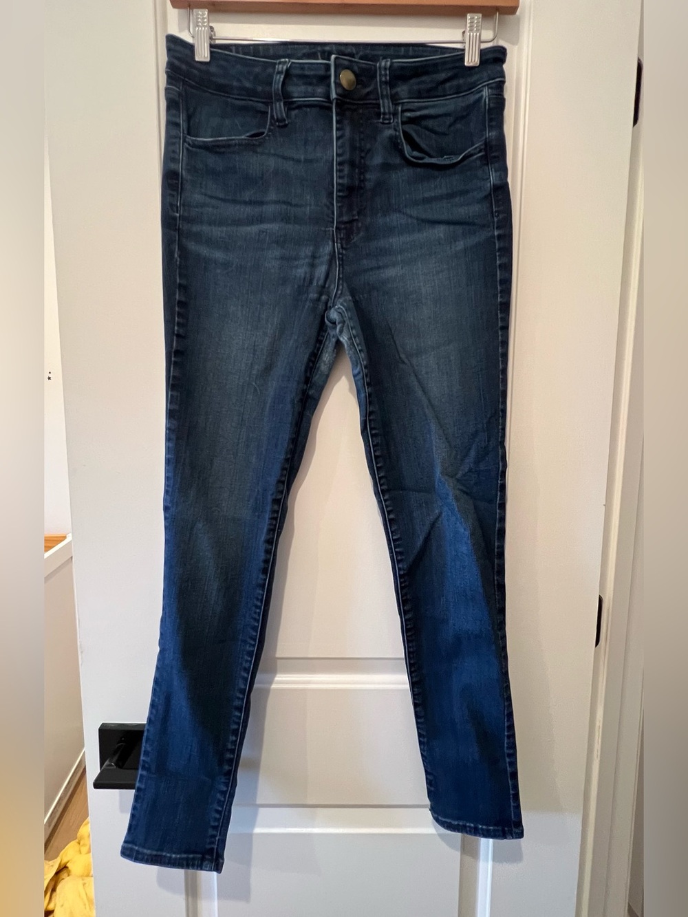 American Eagle Outfitters Navy Super Stretch Skinny Jeans